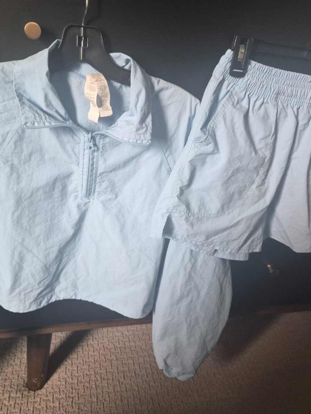 Alo yoga alumni short set provence blue - Picture 5 of 7